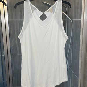Banana Republic -XL- Sleeveless top with mesh border